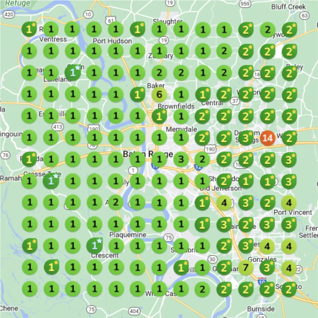 After: Improved Google Maps visibility