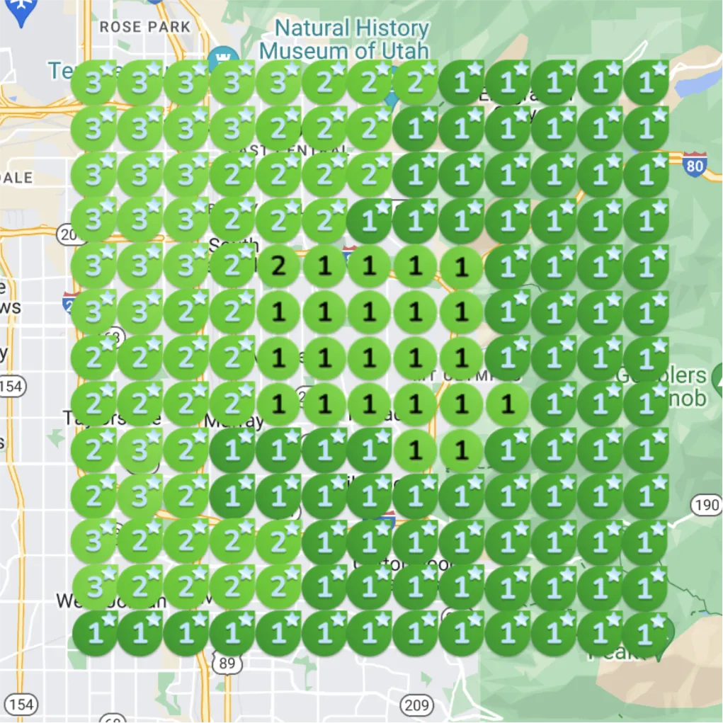 After: Improved Google Maps visibility